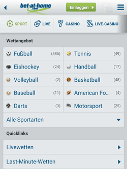 Bet-at-home App