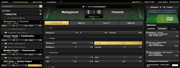RealDealBet Livewetten