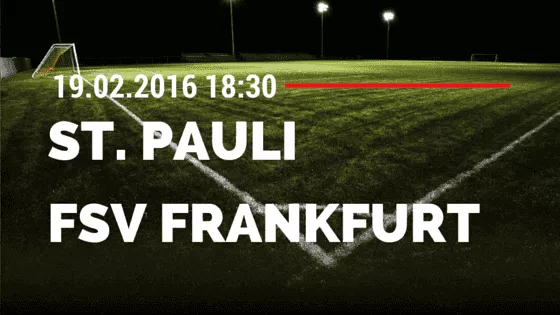 FC St. Pauli – FSV Frankfurt 19.02.2016 Tipp