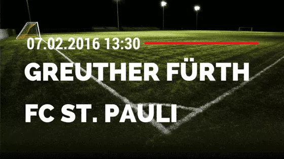 SpVgg Greuther Fürth - FC St. Pauli 07.02.2016 Tipp