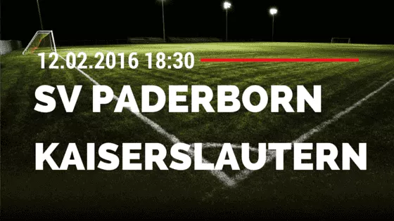 SC Paderborn – 1. FC Kaiserslautern 12.02.2016 Tipp