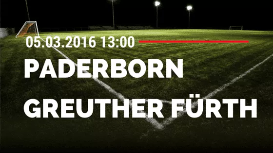 SC Paderborn – SpVgg Greuther Fürth 05.03.2016 Tipp