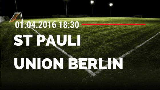 FC St. Pauli vs 1. FC Union Berlin 01.04.2016 Tipp