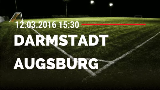 SV Darmstadt 98 - FC Augsburg 12.03.2016 Tipp