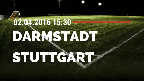 SV Darmstadt 98 vs VfB Stuttgart 02.04.2016 Tipp