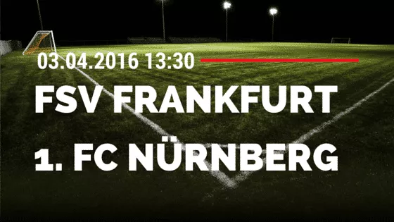 FSV Frankfurt vs 1. FC Nürnberg