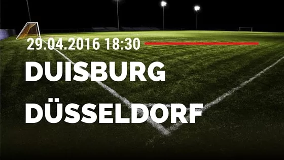 MSV Duisburg vs Fortuna Düsseldorf 29.04.2016 Tipp