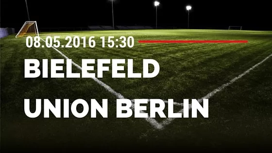Arminia Bielefeld vs 1. FC Union Berlin 08.05.2016 Tipp