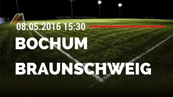 VfL Bochum vs Eintracht Braunschweig 08.05.2016 Tipp