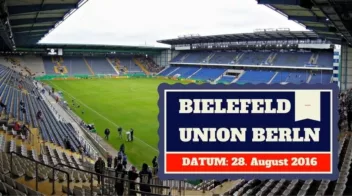 Arminia Bielefeld vs 1. FC Union Berlin 28.08.2016 Tipp