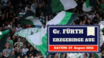 SpVgg Greuther Fürth vs Erzgebirge Aue 27.08.2016 Tipp