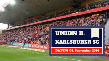 1. FC Union Berlin vs Karlsruher SC 10.09.2016 Tipp und Quoten