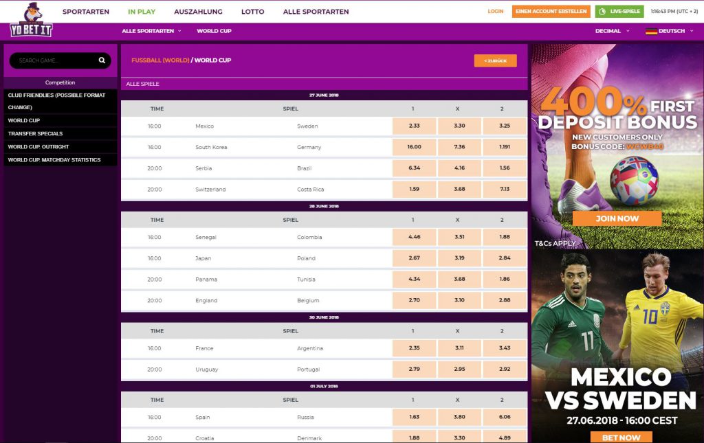 yobetit wettangebot wettbonus