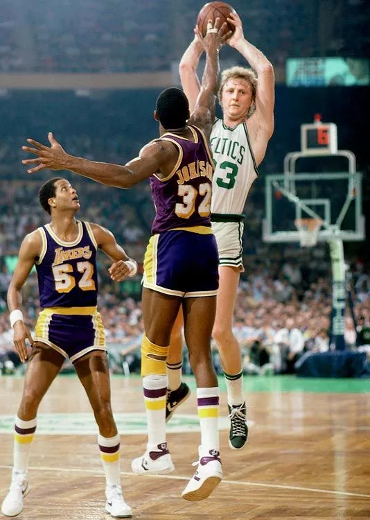 1984 NBA-Finals Larry Bird Magic Johnson