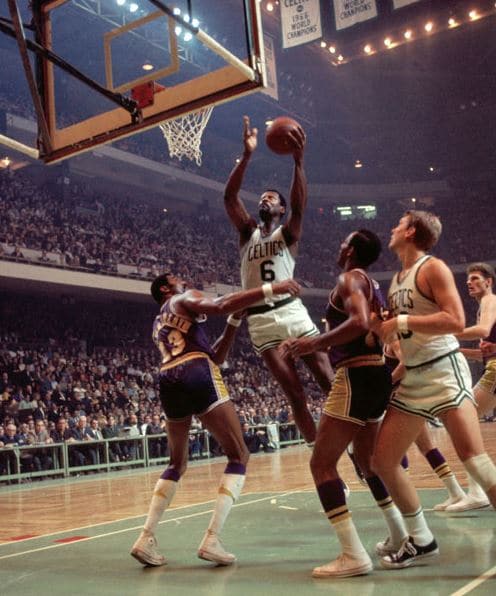 Bill Russell Wilt Chamberlain NBA Finals 1969