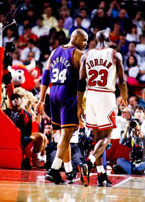 NBA Finals 1993 Charles Barkley Michael Jordan