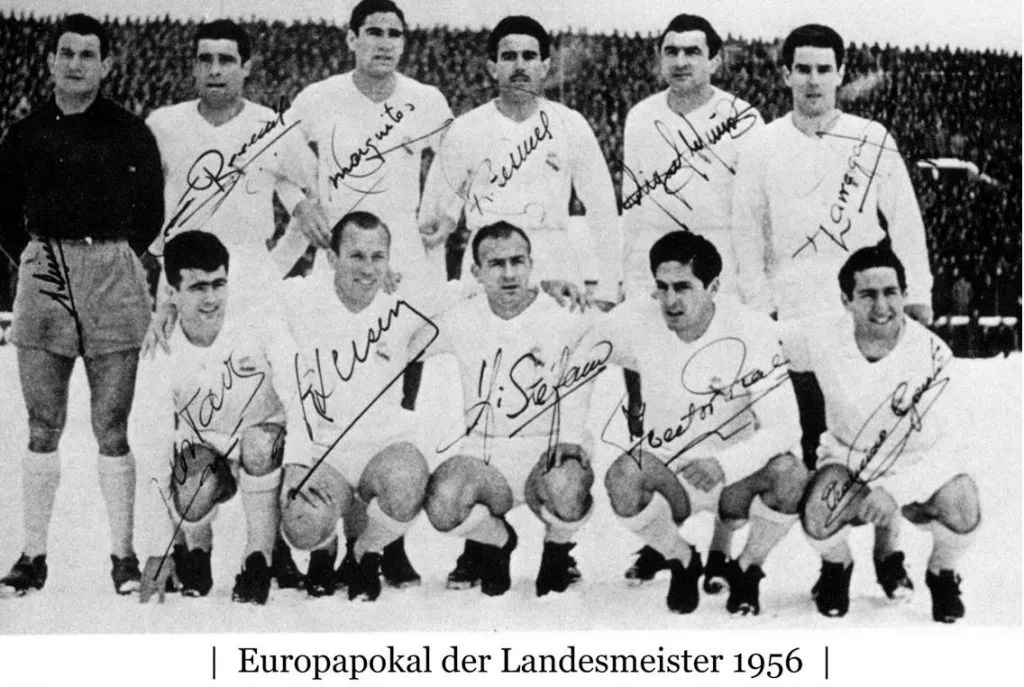 Europapokal der Landesmeister 1956 Real Madrid
