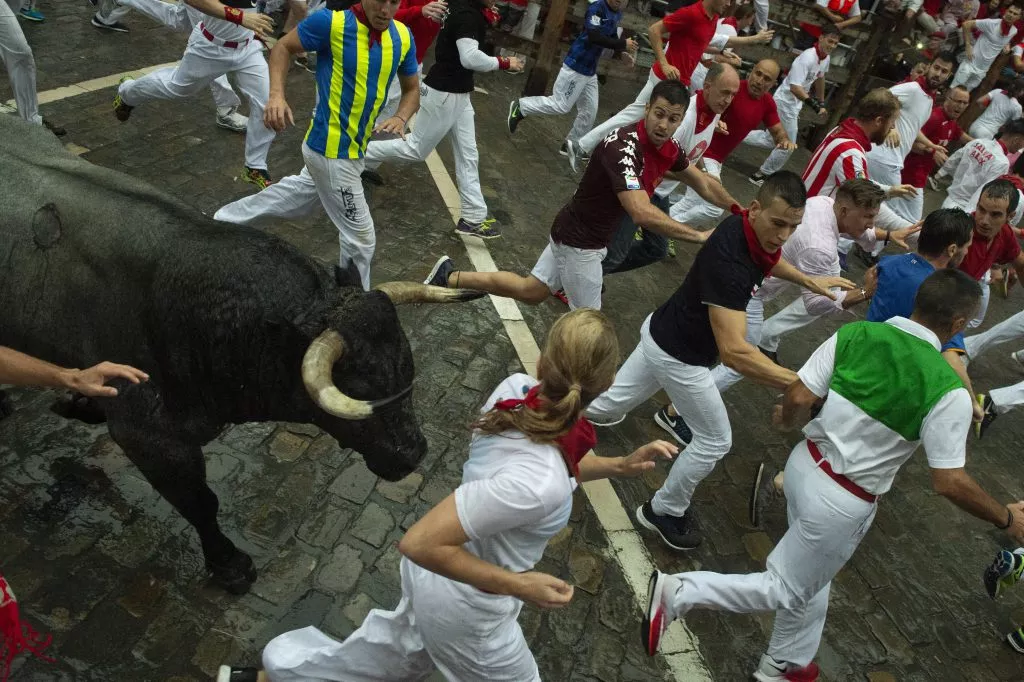 Pamplona Stierlauf top10 extremsportarten