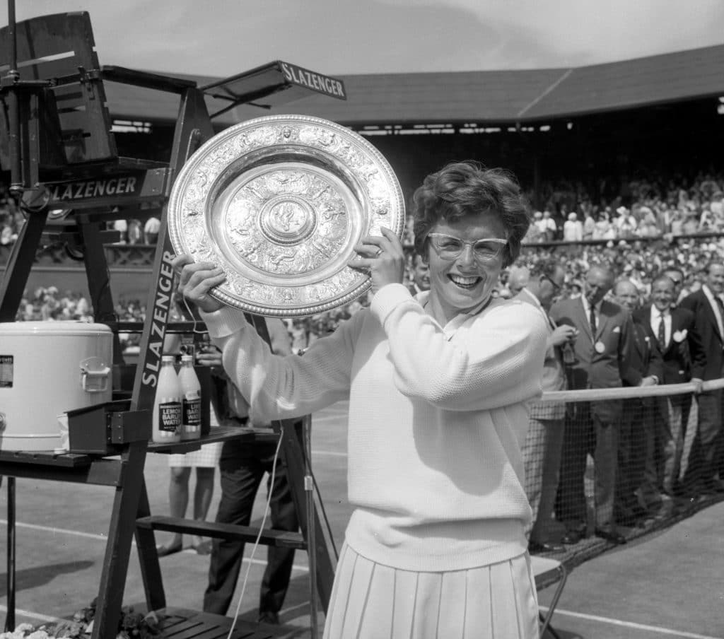 Billie Jean King größte Tennisspielerin aller Zeiten