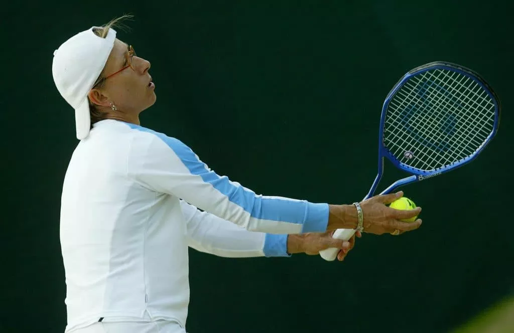 Martina Navratilova größte Tennisspielerin aller Zeiten