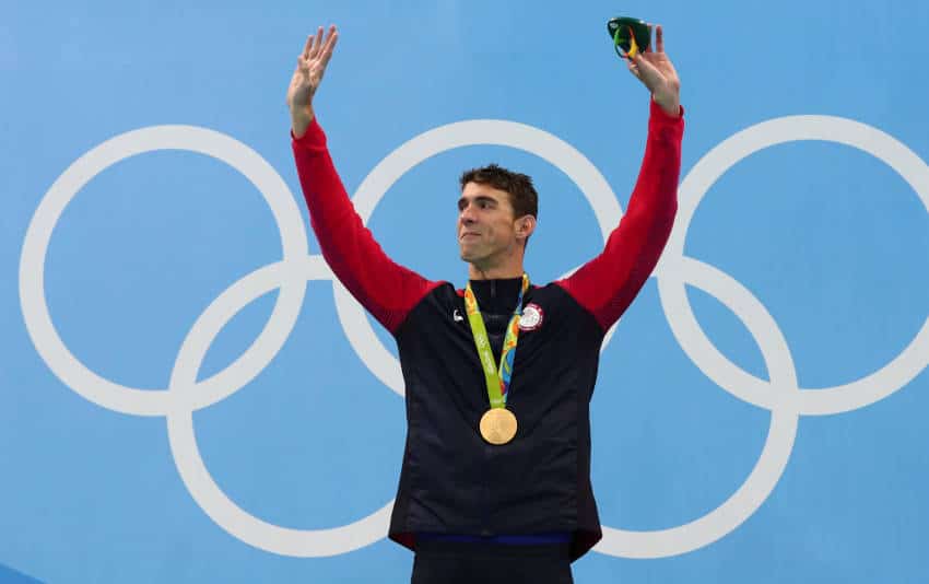 Michael Phelps.