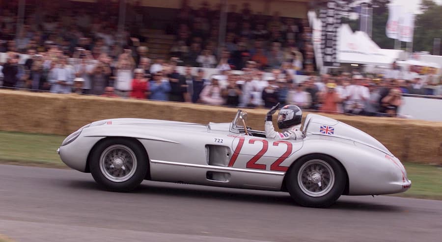 Formel 1 Silberpfeil.