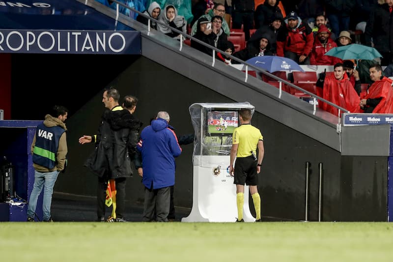 Videobeweis in La Liga.