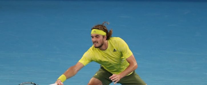 Daniil Medwedew (Russland) – Stefanos Tsitsipas (Griechenland), Australian Open Halbfinale Daniil Medwedew (Russland) – Stefanos Tsitsipas (Griechenland), Australian Open Halbfinale
