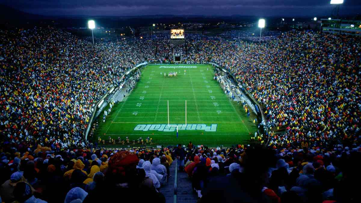 Platz 3 der größten Stadien der Welt: Beaver Stadium, USA: