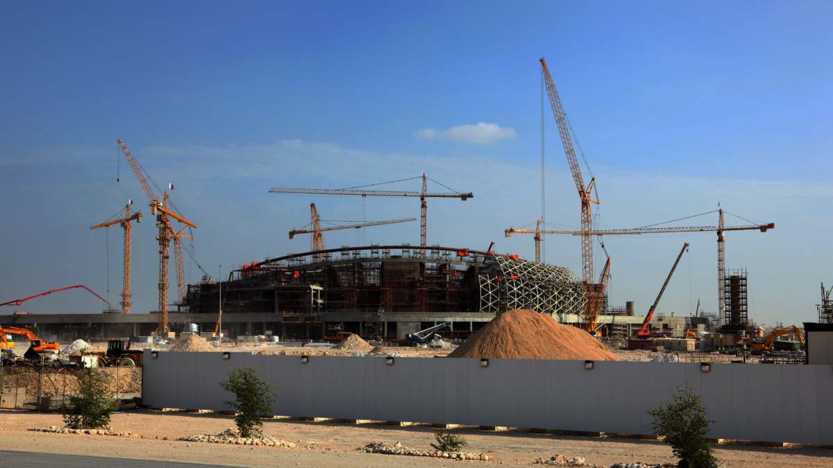  Katar 2022 Fußball WM Stadionbau.
