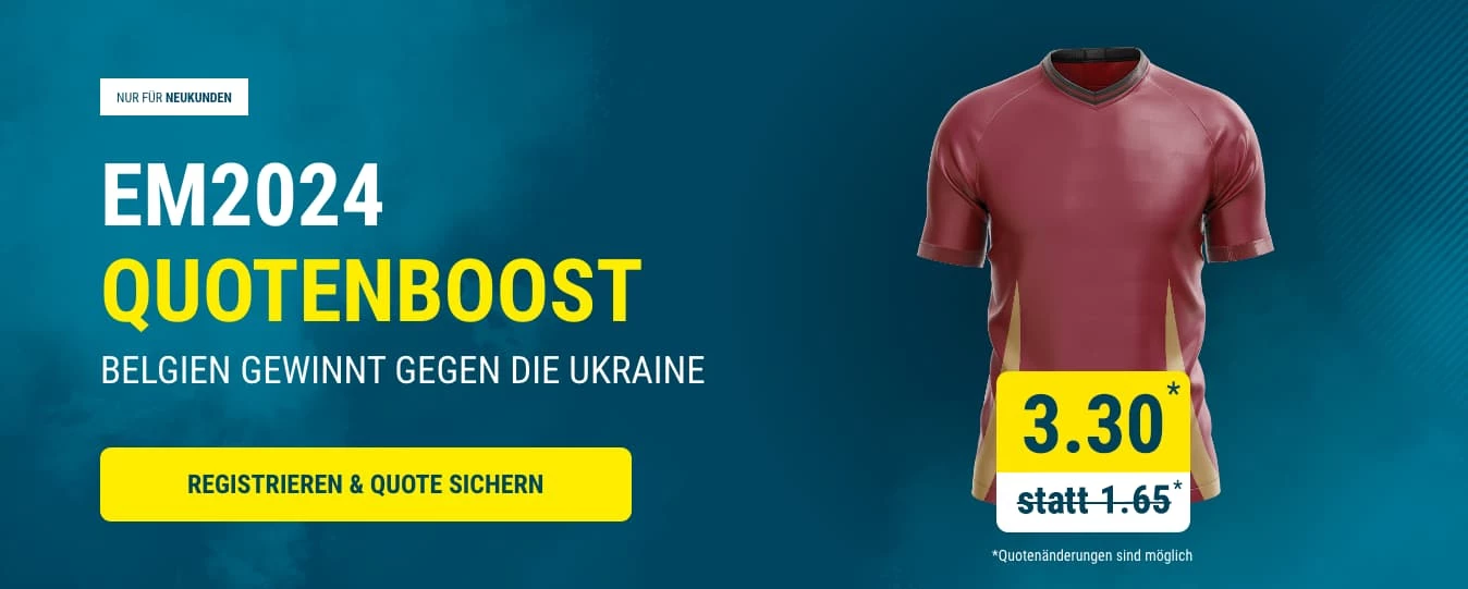 Ukraine Belgien Prognose und Quotenboost