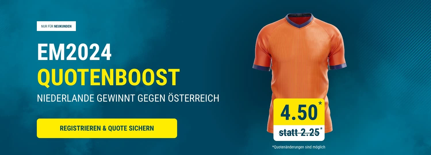 Holland Österreich Quotenbooster