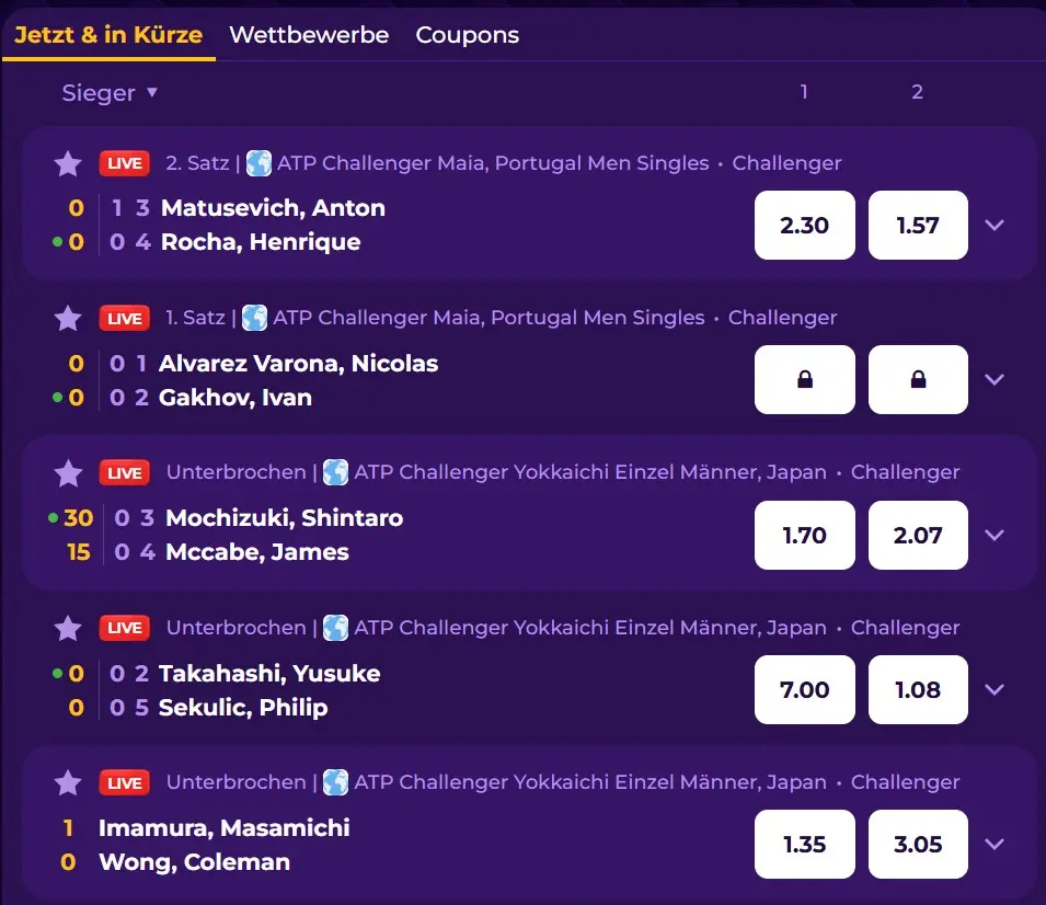 RoyalGame Sportwetten