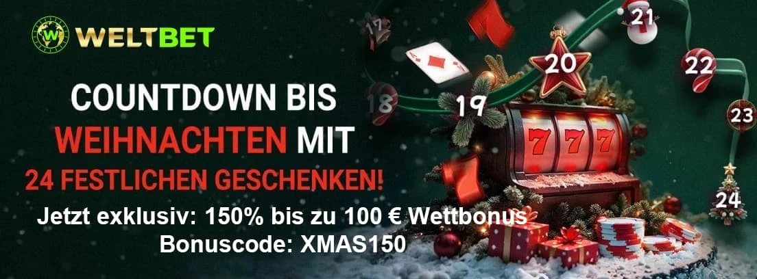 Weltbet Adventskalender