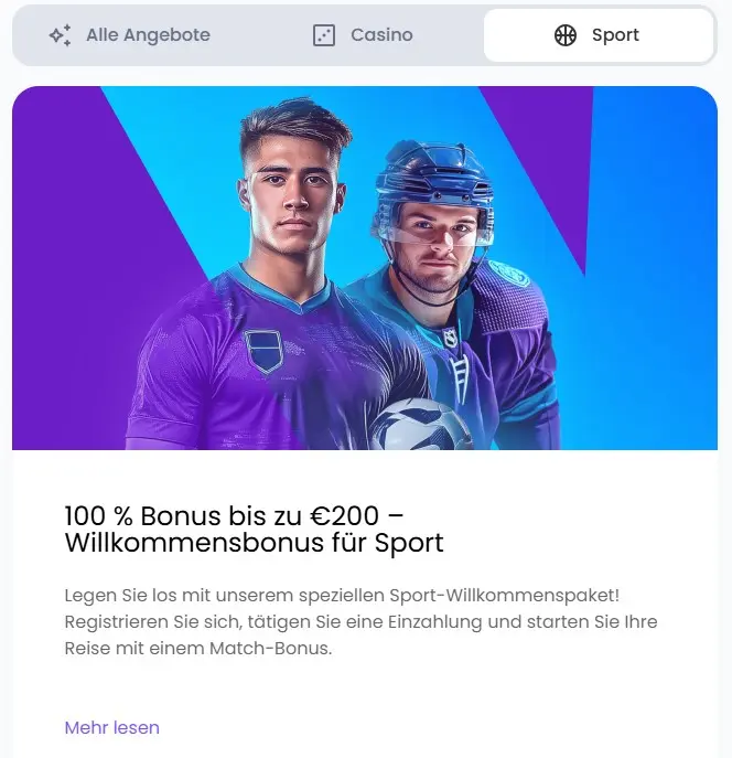 Winnerz Willkommensbonus