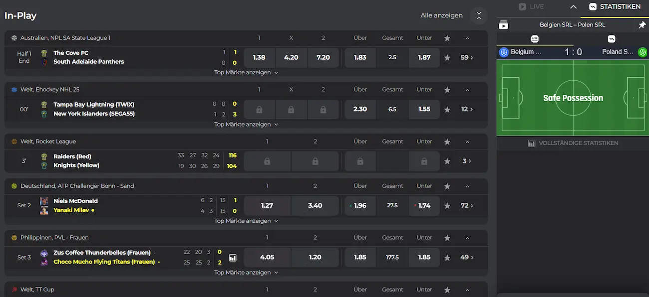 BetPrimeiro Sportwetten