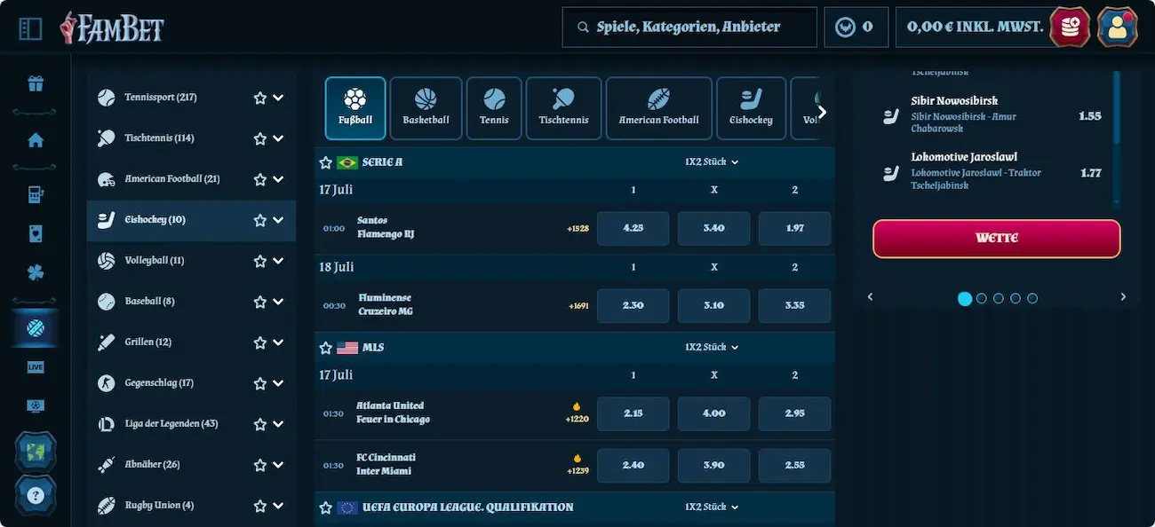 FamBet Sportwetten