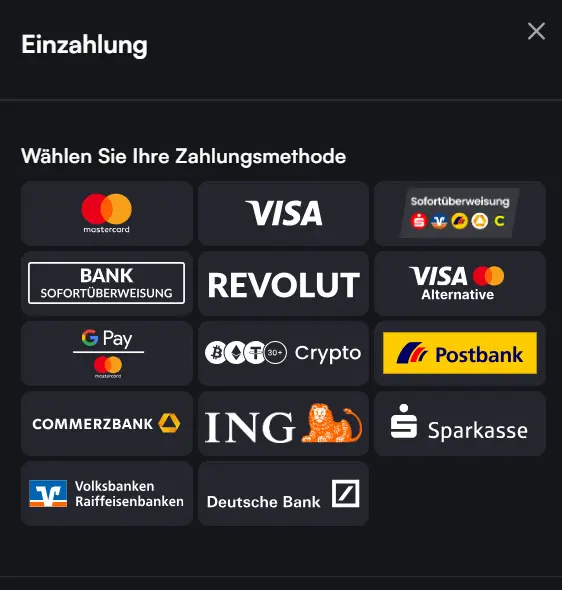 Trueluck Einzahlung