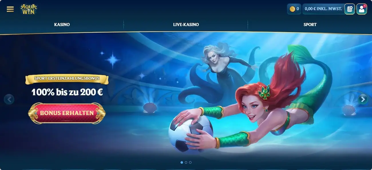 AquaWin Bonus