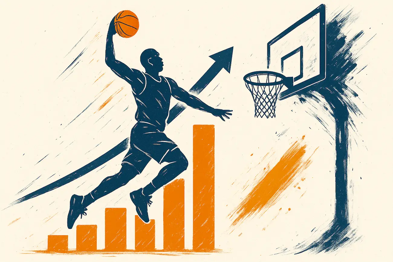Einblicke für deine NBA Langzeitwetten // Bild: Eigenes/KI