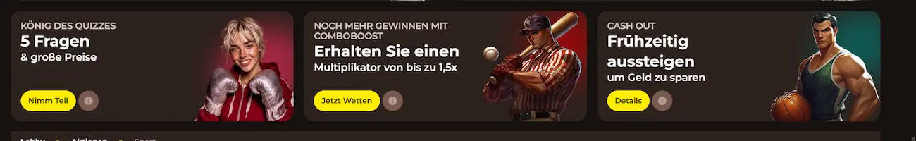 Roulettino Bestandskunden Aktionen