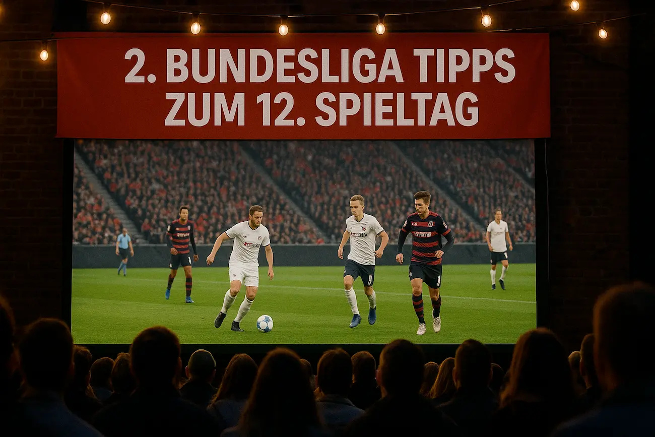 2. Bundesliga Tipps zum 12. Spieltag // Bild: Eigenes/KI