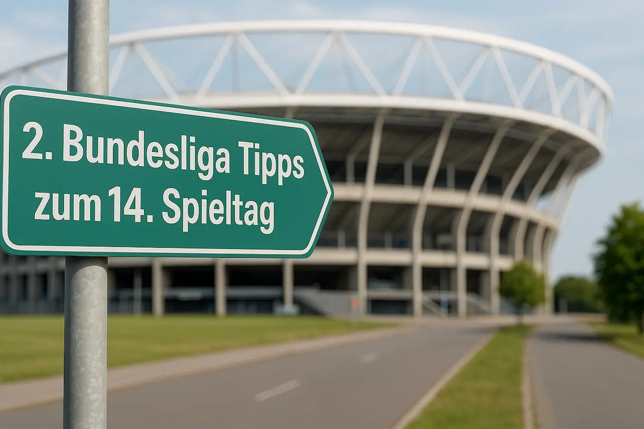 2. Bundesliga Tipps zum 14. Spieltag // Bild: Eigenes/KI