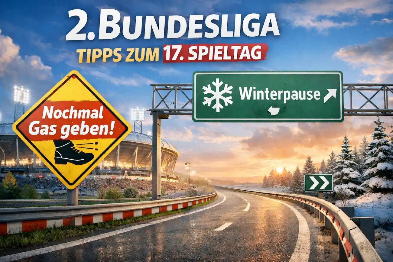 2. Bundesliga Tipps zum 17. Spieltag // Bild: Eigenes/KI