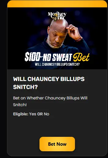 Monkey Tilt Bonus für Sportwetten