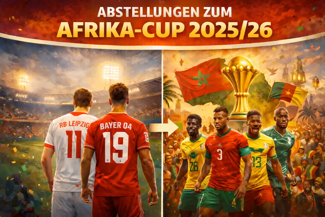 Abstellungen zum Afrika Cup - Welche Bundesliga Spieler fehlen? // Bild: Eigenes/KI