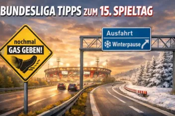 Bundesliga Tipps zum 15. Spieltag // Bild: Eigenes/KI