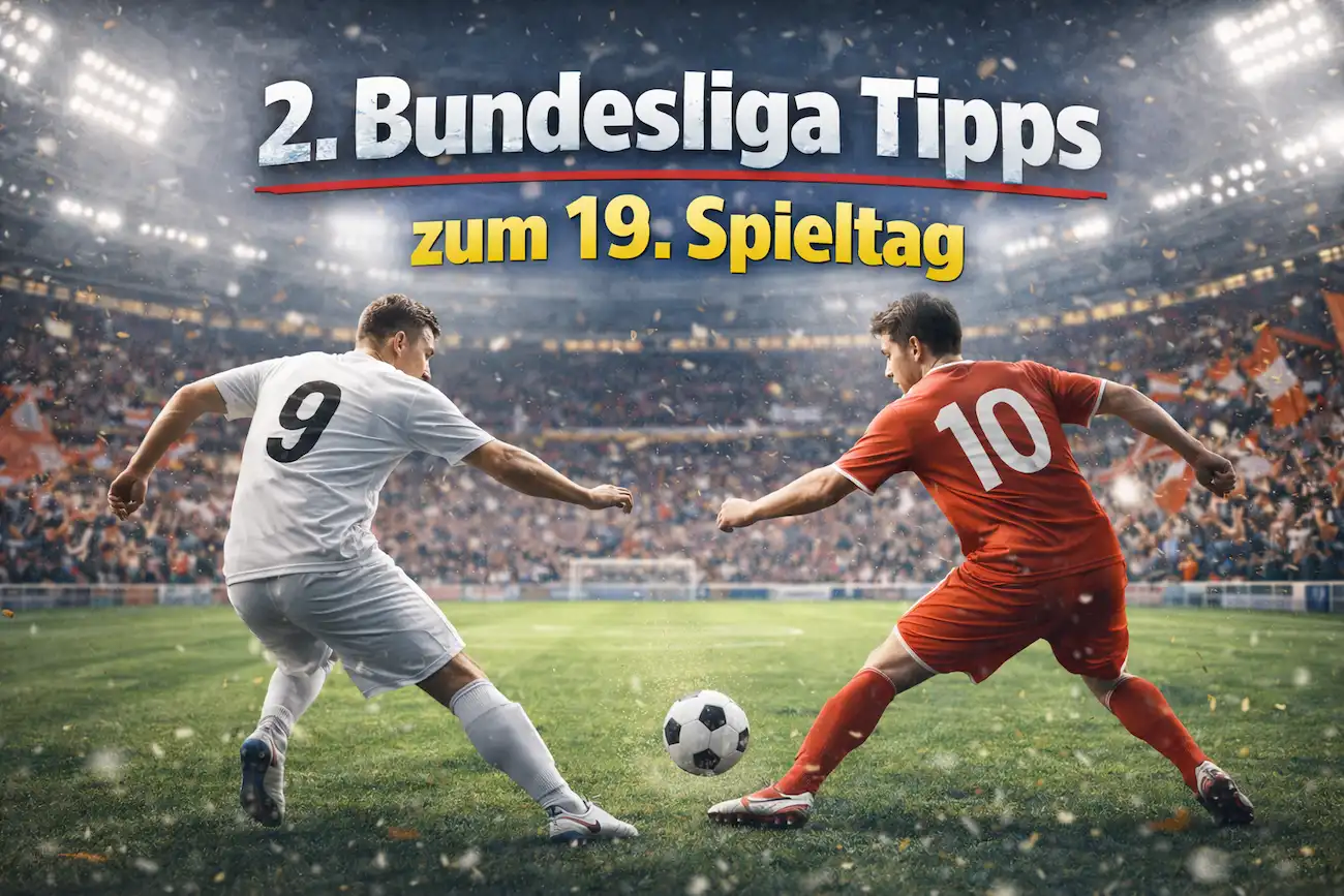 2. Bundesliga Tipps zum 19. Spieltag // Bild: Eigenes/KI