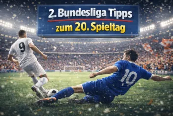 2. Bundesliga Tipps zum 20. Spieltag // Bild: Eigenes/KI