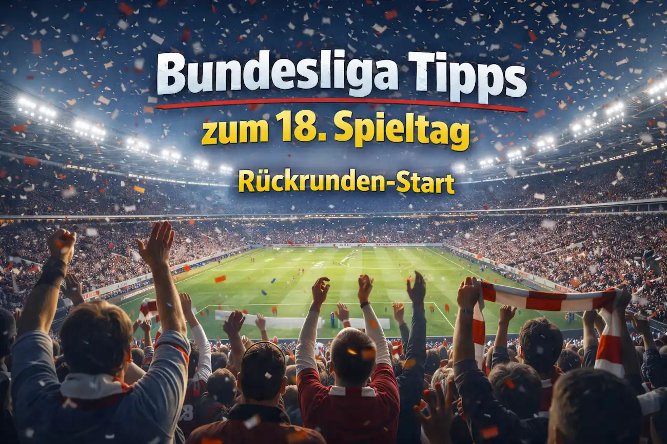 Bundesliga Tipps zum 18. Spieltag // Bild: Eigenes/KI